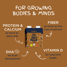 Load image into Gallery viewer, Kids Chocolate Oat Milk 8oz On the Go (16-pack)