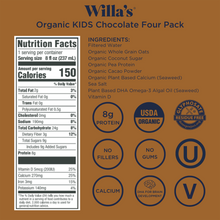 Load image into Gallery viewer, Kids Chocolate Oat Milk 8oz On the Go (16-pack)
