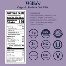 Load image into Gallery viewer, Barista Oat Milk (6-Pack)