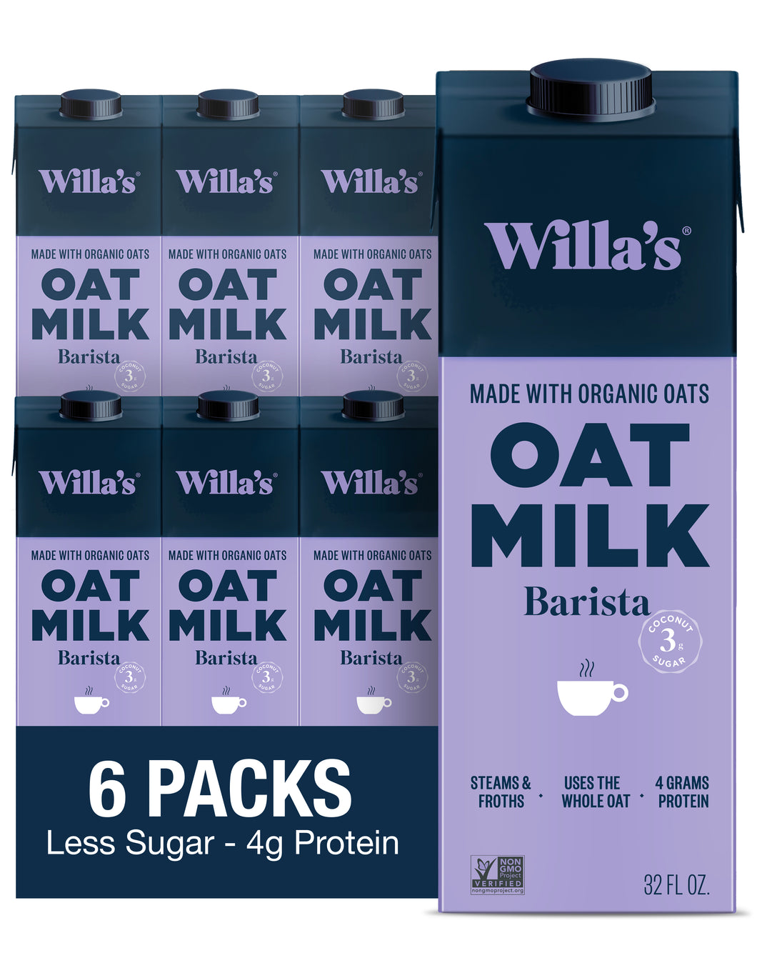 Barista Oat Milk (6-Pack)