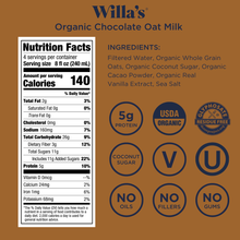 Load image into Gallery viewer, Chocolate Oat Milk (6-Pack)