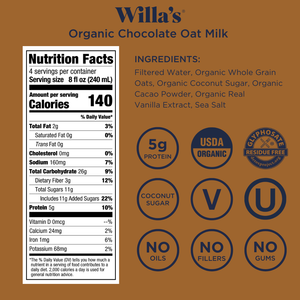 Chocolate Oat Milk (6-Pack)