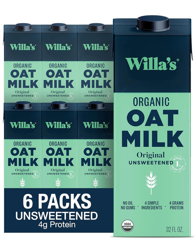 Unsweetened Original Oat Milk (6-Pack)